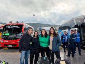Route from Bogotá to El Cocuy Colombia by bus through Boyacá